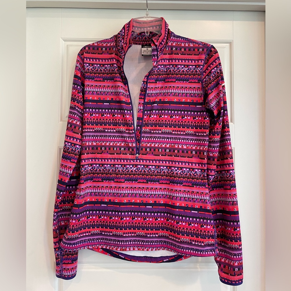 Nike Pro Half Zip Aztec Print - Picture 6 of 6